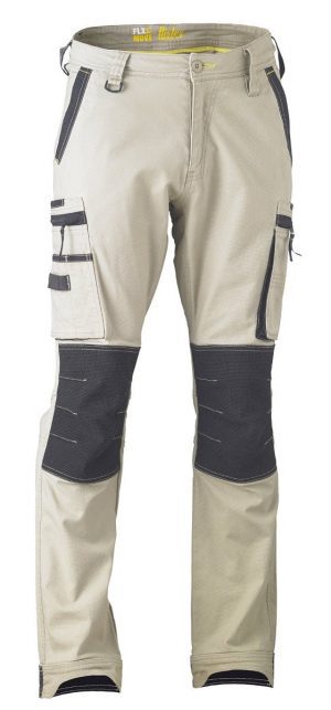 Bisley BPC6330 Flex & Move Utility Zip Cargo Trousers